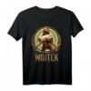 Hero Bear Wojtek Kurzarm T-Shirt – Militärisches Design, Maskottchen & Soldatenthema für Geschichts- und Tierliebhaber