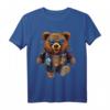 Lustiger Hip-Hop-Teddybär mit Sonnenbrille und Jacke T-Shirt – Stylische Geschenkidee für Väter, Mütter und Tierliebhaber
