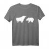 Bulle und Bär T-Shirt – Klassisches Börsenmotiv für Finanz- und Börsenfans