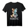 Lustiges Bär Roboter Cyborg T-Shirt - Futuristisches Design für Roboter- und Cyborg-Fans, Nerds & Geburtstagsgeschenke