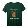 Funny Wasser Bär T-Shirt - Überleben jeder Situation, Lustiges Tiermotiv für Wasser Bär Fans & Mikro-Tier Liebhaber