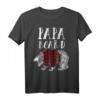Herren Papa Bär Holzfäller Flanell Hemd mit Bär und Kariertem Design – Perfektes Weihnachtsgeschenk für Väter, Großväter & Freunde