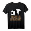 Offizielles Panda Schlafshirt Pyjama Nachthemd – Lustiges Geschenk für Langschläfer, Morgenmuffel und Panda Fans, Damen und Herren