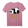 Offizielles Panda Schlafshirt Pyjama Nachthemd – Lustiges Geschenk für Langschläfer, Morgenmuffel und Panda Fans, Damen und Herren