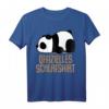 Offizielles Panda Schlafshirt Pyjama Nachthemd – Lustiges Geschenk für Langschläfer, Morgenmuffel und Panda Fans, Damen und Herren