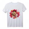 Masha and the Bear You will be my Valentine T-Shirt – Offizielles Kinder T-Shirt zum Valentinstag für Fans der Serie