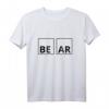 Herren Bear Periodensystem LGBT Gay Pride T-Shirt - Bär Motiv, Supporter Shirt für Pride & Community