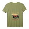 Damen HapFrog Bär Souvenir T-Shirt mit V-Ausschnitt – Vintage Retro Nationalparks Design, ideales Geschenk für Naturliebhaber & Abenteuerfans