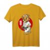 Kinder Karate Bär T-Shirt mit Maskottchen – Lustiges Sportshirt für Karatekinder