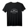 Kayak Bär - Wild and Free T-Shirt für Wasser- und Naturabenteurer mit Used-Look und englischem Spruch
