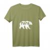 Damen Muttertag Geschenk - Mama Bär Outdoor T-Shirt mit V-Ausschnitt für Frauen & Damen, Perfekt für Mütter und Omas