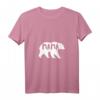 Damen Muttertag Geschenk - Mama Bär Outdoor T-Shirt mit V-Ausschnitt für Frauen & Damen, Perfekt für Mütter und Omas