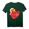 Romantisches Valentinstag T-Shirt mit Herz, Liebe & Bär - Perfektes Geschenk für Freundin und Partner