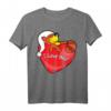 Romantisches Valentinstag T-Shirt mit Herz, Liebe & Bär - Perfektes Geschenk für Freundin und Partner