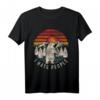 Retro Vintage I Hate People Camping T-Shirt – Lustiges Faultier Geschenk für Natur- und Tierliebhaber, Fans von Sprüchen & Humor