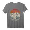 Retro Vintage I Hate People Camping T-Shirt – Lustiges Faultier Geschenk für Natur- und Tierliebhaber, Fans von Sprüchen & Humor