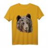Grizzlybär Tiermotiv Kunst Aufdruck T-Shirt – Geschenkidee für Kinder, Damen & Herren zum Geburtstag und Weihnachten