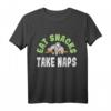 Eat Snacks Take Naps - Süßes Koala Bär Tier Kinder T-Shirt für Urlaub, Dschungelabenteuer & Geschenkideen