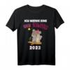 Ich Werde Eine Große Schwester 2022 Bär Geschenk T-Shirt – Niedliche Schwangerschaftsankündigung & Baby Party Geschenk für große Schwestern