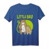 Kleiner Bruder T-Shirt mit Bär-Design - Stolzes Geschwister-Shirt für Jungs, Geburtstags- und Ankündigungsgeschenk