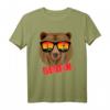 Coole Berliner Bär Sonnenbrille Skyline T-Shirt – Perfektes Souvenir & Geschenk für Berlin-Liebhaber