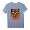 Coole Berliner Bär Sonnenbrille Skyline T-Shirt – Perfektes Souvenir & Geschenk für Berlin-Liebhaber