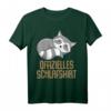 Offizielles Waschbär Schlafshirt & Pyjama – Lustiges Geschenk für Langschläfer, Morgenmuffel und Waschbärenfans