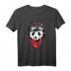 Cooles Panda Bär T-Shirt für Motorradfahrer und Piloten - Vintage Retro Design, Perfekt für Biker, Geburtstagsgeschenk & Panda Liebhaber