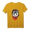 Cooles Panda Bär T-Shirt für Motorradfahrer und Piloten - Vintage Retro Design, Perfekt für Biker, Geburtstagsgeschenk & Panda Liebhaber