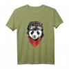 Cooles Panda Bär T-Shirt für Motorradfahrer und Piloten - Vintage Retro Design, Perfekt für Biker, Geburtstagsgeschenk & Panda Liebhaber