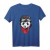 Cooles Panda Bär T-Shirt für Motorradfahrer und Piloten - Vintage Retro Design, Perfekt für Biker, Geburtstagsgeschenk & Panda Liebhaber