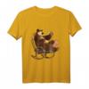 Mascha und der Bär Fan-T-Shirt - Offizielles Merchandise für Kinder, klassisch geschnitten, langlebig und perfekt als Geschenk