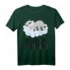 Offizielles Waschbär Schlafshirt Pyjama - Lustiges Geschenk für Langschläfer, Morgenmuffel & Waschbärenfans, ideal als Schlafanzug, Nachthemd & Geburtstagsgeschenk