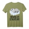 Offizielles Waschbär Schlafshirt Pyjama - Lustiges Geschenk für Langschläfer, Morgenmuffel & Waschbärenfans, ideal als Schlafanzug, Nachthemd & Geburtstagsgeschenk