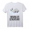 Offizielles Waschbär Schlafshirt Pyjama - Lustiges Geschenk für Langschläfer, Morgenmuffel & Waschbärenfans, ideal als Schlafanzug, Nachthemd & Geburtstagsgeschenk