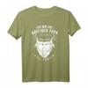 Bärtiger Papa mit Bartlänge Lineal T-Shirt – Lustiges Bartmeter & Geschenk für Bartliebhaber, Barbier & Hipster