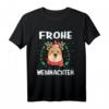 Lustiges Santa Rentier Bär Weihnachts-T-Shirt für Männer, Frauen & Kinder – Perfekt für Weihnachten, Weihnachtsfeier & Adventskalender-Geschenke
