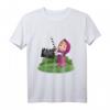 Mascha und der Bär Und Action! Kinder T-Shirt - Offizielles Merchandise, klassisch geschnitten, langlebig