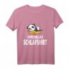 Offizielles Schlafshirt mit Pandabär – Lustiges Pyjama für Damen und Herren, perfekt als Geschenk für Langschläfer, Morgenmuffel und Nachteulen