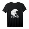 Fahrradfahren Bär Geschenk Fahrrad T-Shirt - Für Radfahrer, Biker und Fahrradliebhaber aller Geschlechter