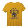 Vintage Alaska The Last Frontier - Bear Alaska T-Shirt, Retro Souvenir für Alaska-Liebhaber und Familienurlaub