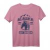 Vintage Alaska The Last Frontier - Bear Alaska T-Shirt, Retro Souvenir für Alaska-Liebhaber und Familienurlaub