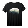 Bär mit Wald Umwelt Klimaschutz T-Shirt - Nachhaltiges Statement gegen Umweltverschmutzung & Klimawandel, perfekt als Geschenk für Natur- und Umweltfreunde