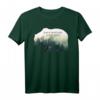 Bär mit Wald Umwelt Klimaschutz T-Shirt - Nachhaltiges Statement gegen Umweltverschmutzung & Klimawandel, perfekt als Geschenk für Natur- und Umweltfreunde