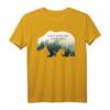Bär mit Wald Umwelt Klimaschutz T-Shirt - Nachhaltiges Statement gegen Umweltverschmutzung & Klimawandel, perfekt als Geschenk für Natur- und Umweltfreunde