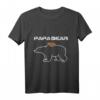 PapaBÄR T-Shirt Design für Väter – Lustiges Vatertagsgeschenk & Geburtstag Geschenk für den besten Papa der Welt