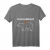 PapaBÄR T-Shirt Design für Väter – Lustiges Vatertagsgeschenk & Geburtstag Geschenk für den besten Papa der Welt