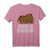 Offizielles Bären Schlafshirt Pyjama Nachthemd – Lustiges Geschenk für Langschläfer, Morgenmuffel und Bärenfans für Damen und Herren