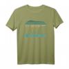 Wyoming Grizzly Bär Souvenir T-Shirt – Klassisch geschnitten, doppelt genähter Saum, perfekt für Natur- und Wildtierliebhaber