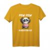 Pew Pew Madafakas - Lustiges Panda Bär T-Shirt mit Spruch, Cartoon Style, Perfekt für Freizeit, Urlaub & als Geschenk für Panda Fans